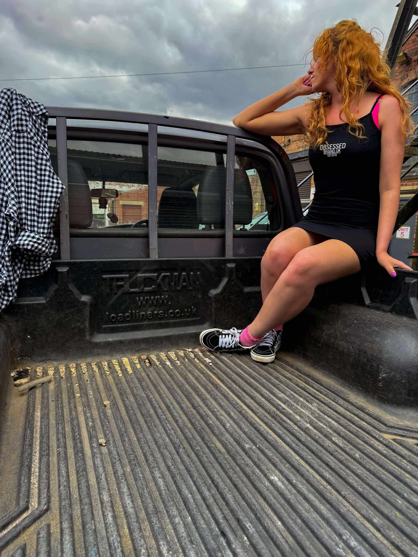 OBSESSED BRAND WOMAN'S SLIM DRESS