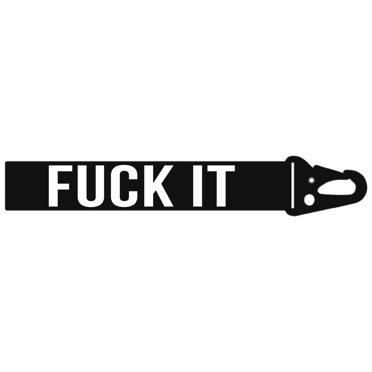 FUCK IT MINI LANYARD KEYCHAIN