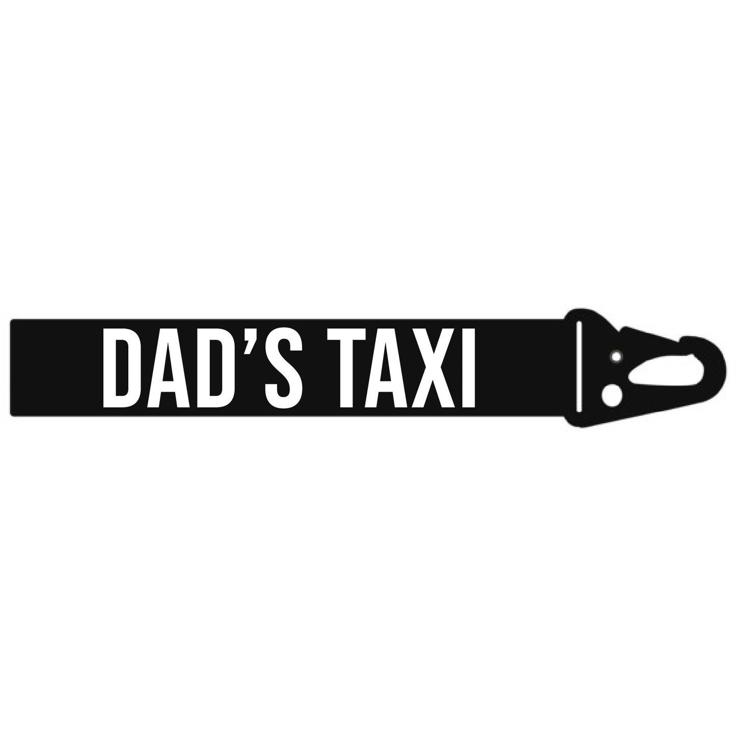 DAD'S TAXI MINI LANYARD KEYCHAIN