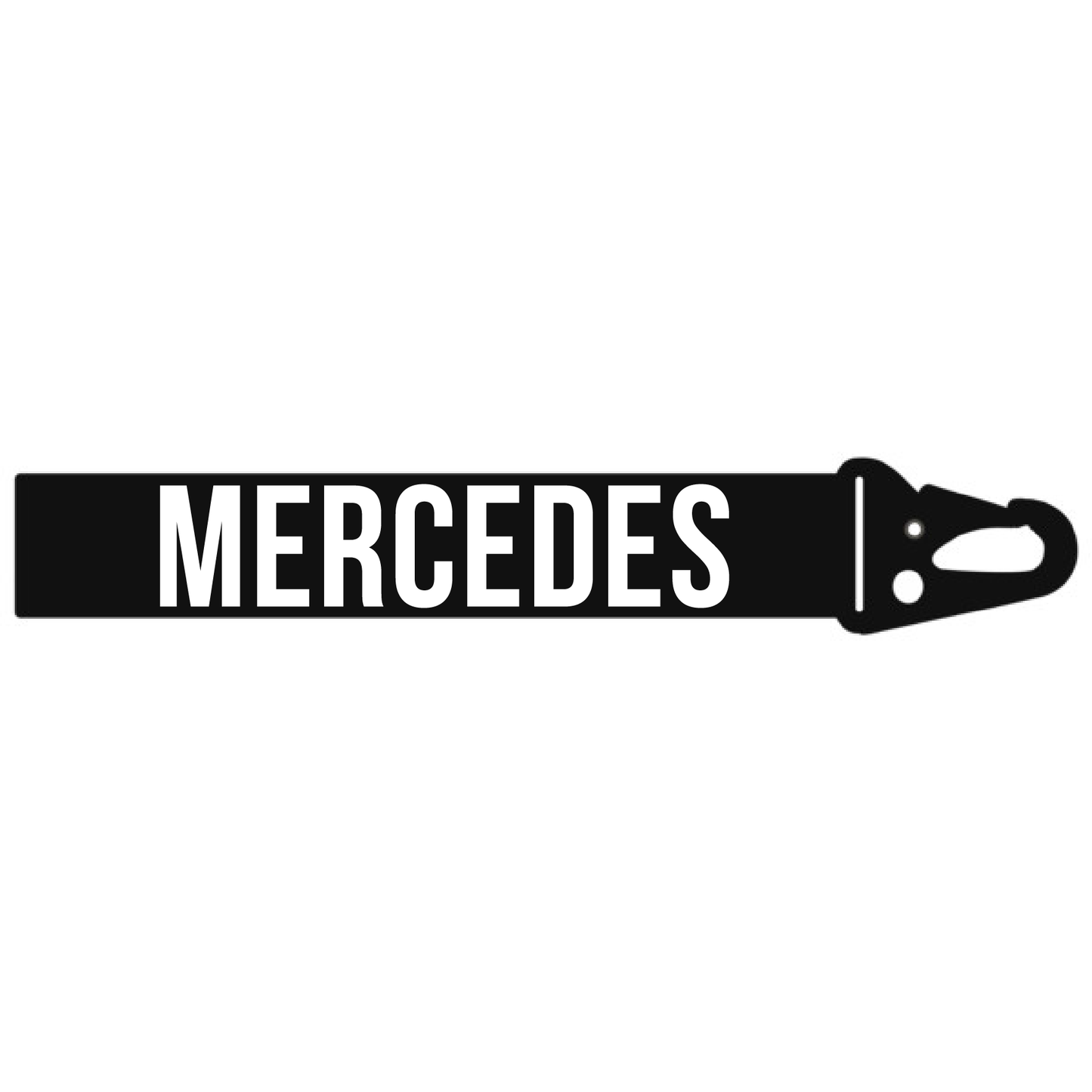 MERCEDES MINI LANYARD KEYCHAIN
