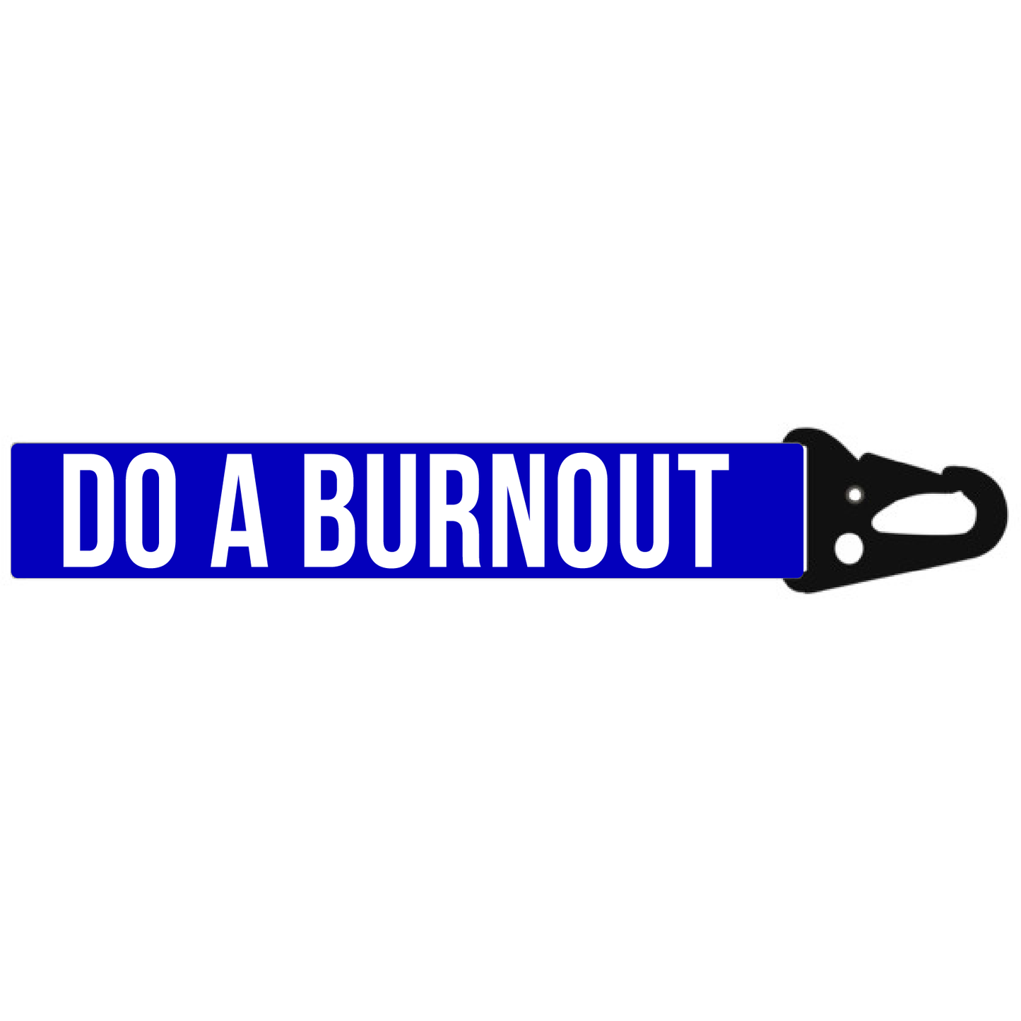 DO A BURNOUT MINI LANYARD KEYCHAIN