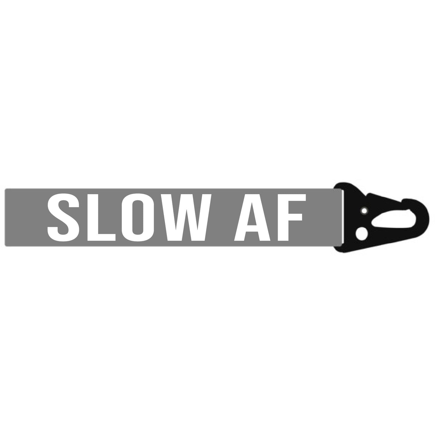 SLOW AF MINI LANYARD KEYCHAIN