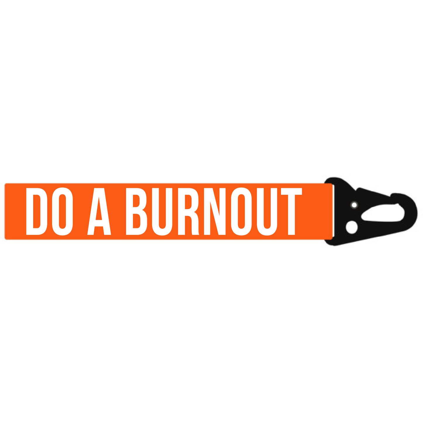 DO A BURNOUT MINI LANYARD KEYCHAIN
