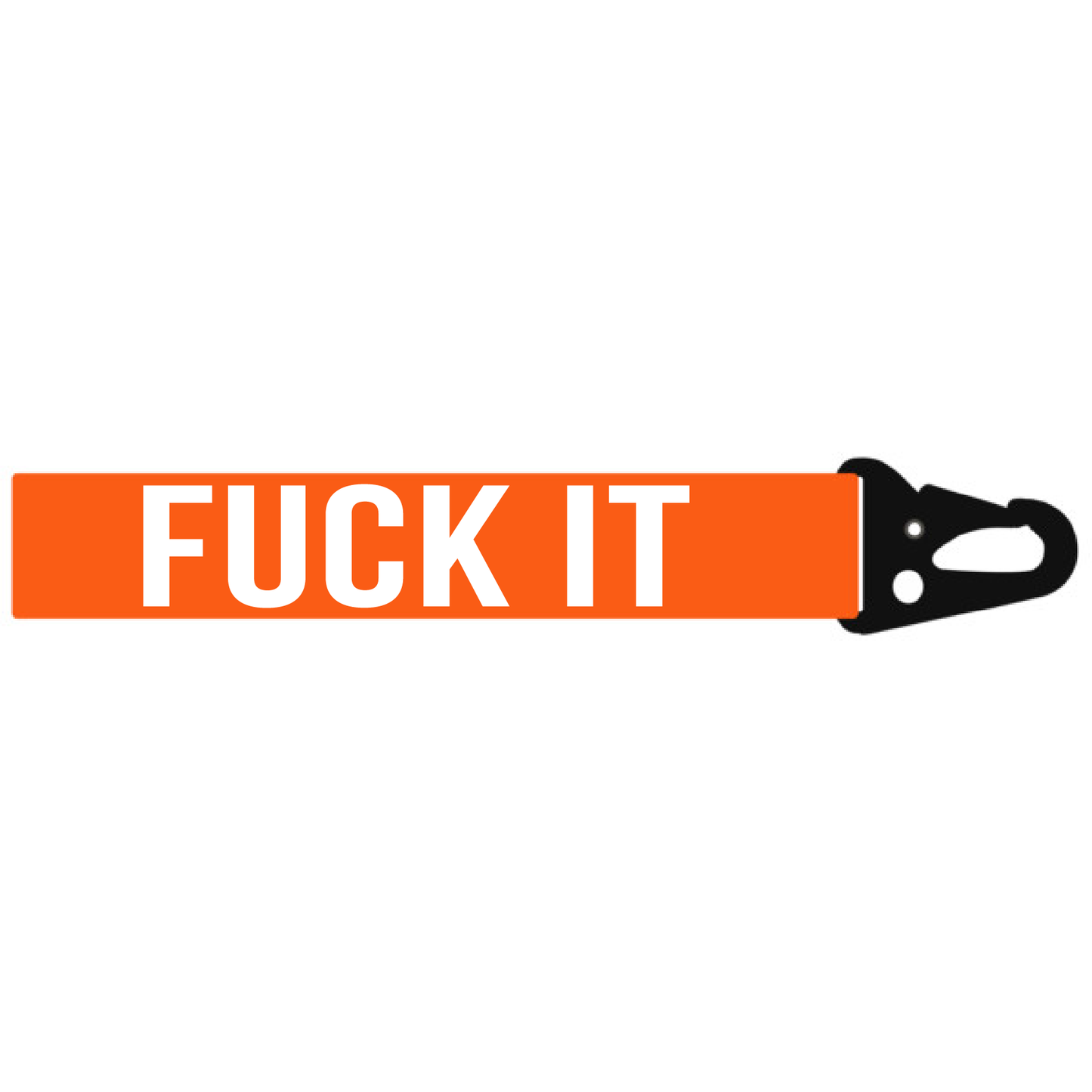 FUCK IT MINI LANYARD KEYCHAIN