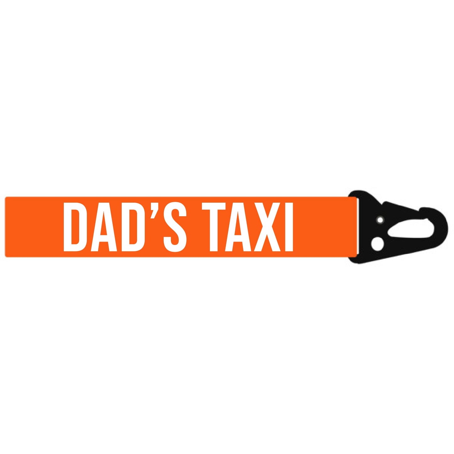DAD'S TAXI MINI LANYARD KEYCHAIN