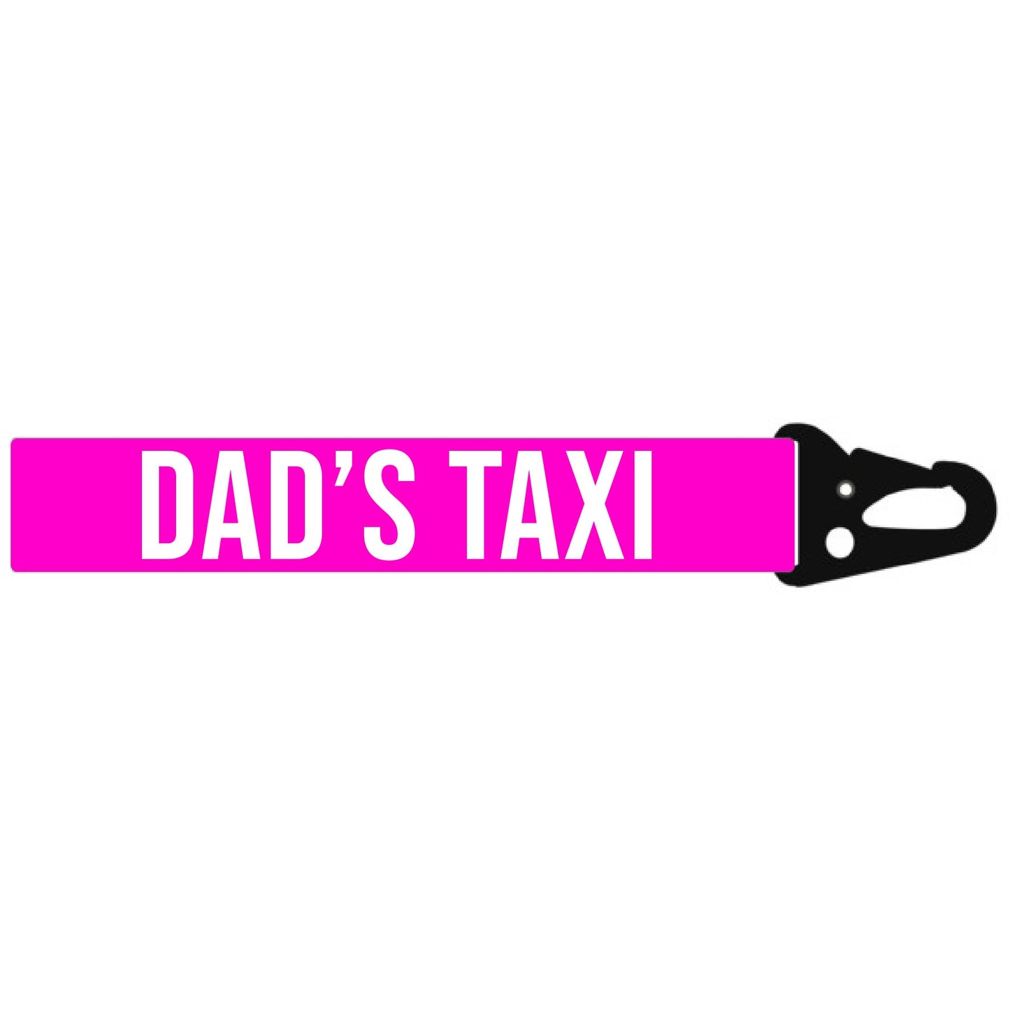 DAD'S TAXI MINI LANYARD KEYCHAIN