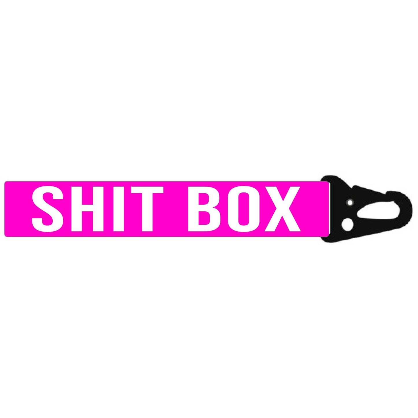 SHIT BOX MINI LANYARD KEYCHAIN