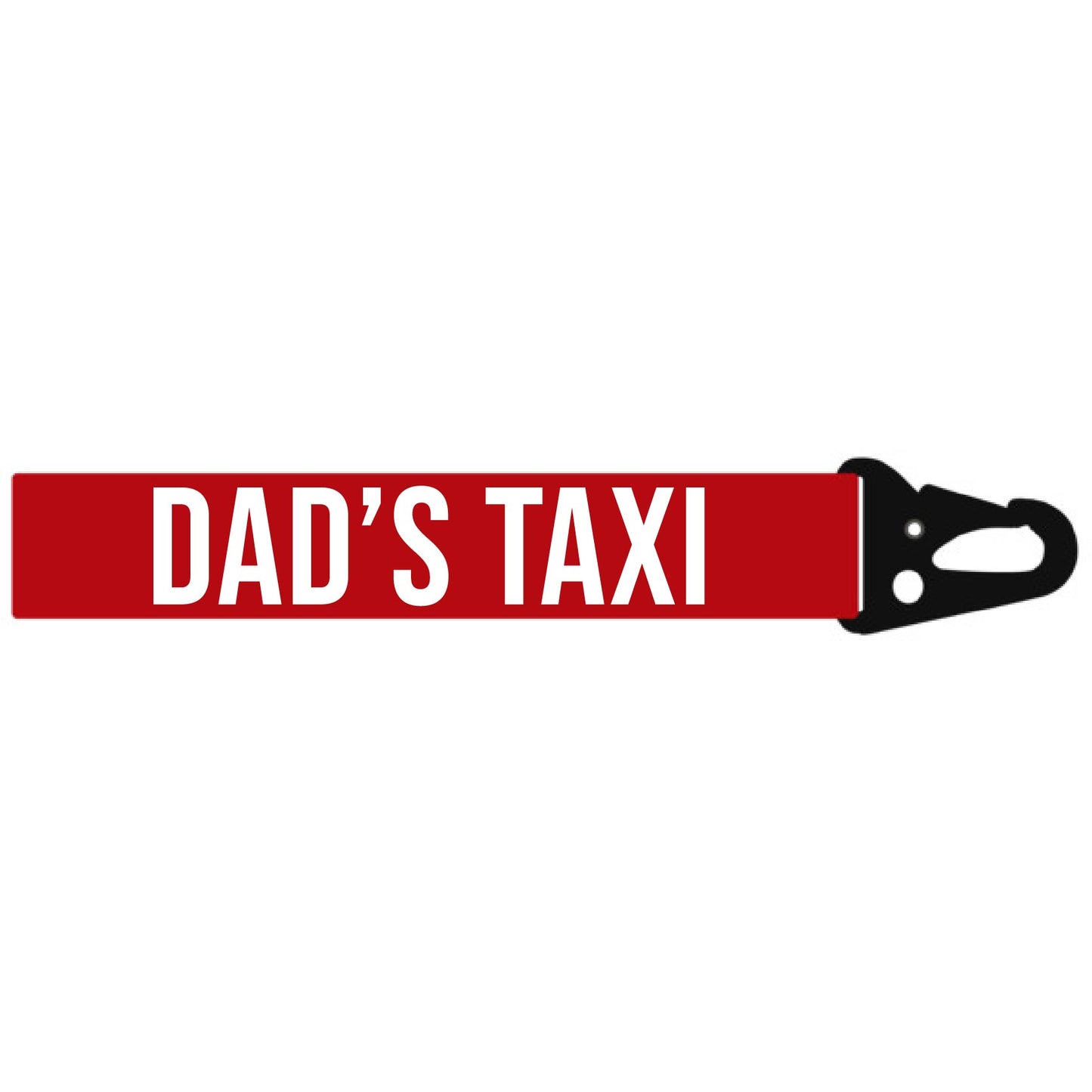 DAD'S TAXI MINI LANYARD KEYCHAIN