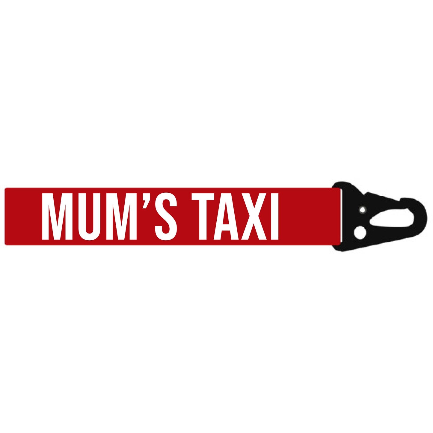 MUM'S TAXI MINI LANYARD KEYCHAIN