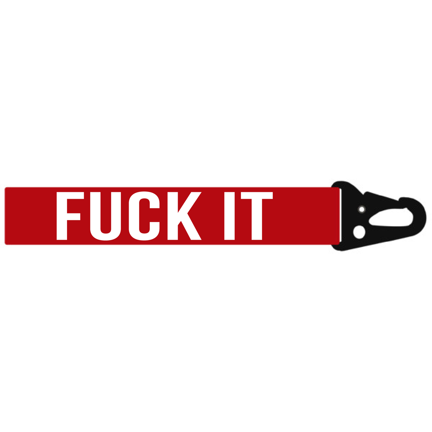 FUCK IT MINI LANYARD KEYCHAIN