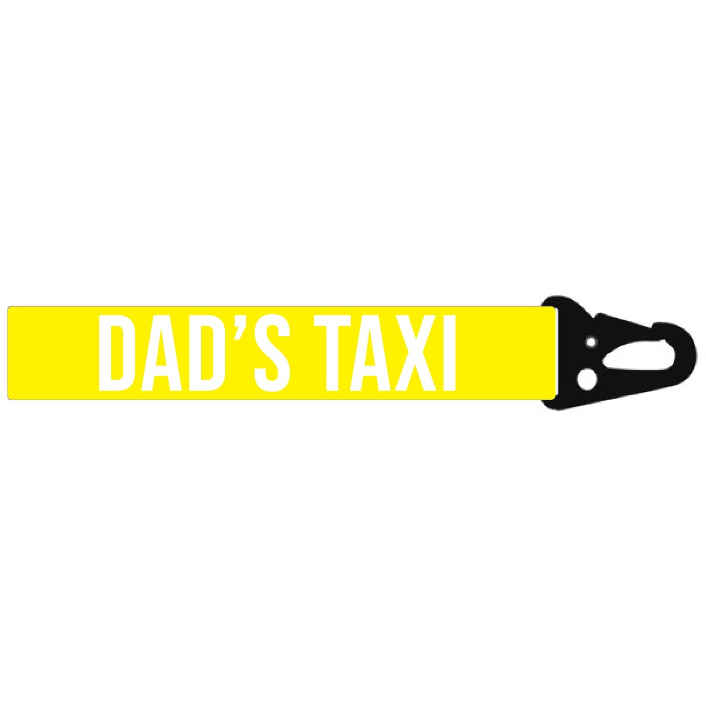 DAD'S TAXI MINI LANYARD KEYCHAIN
