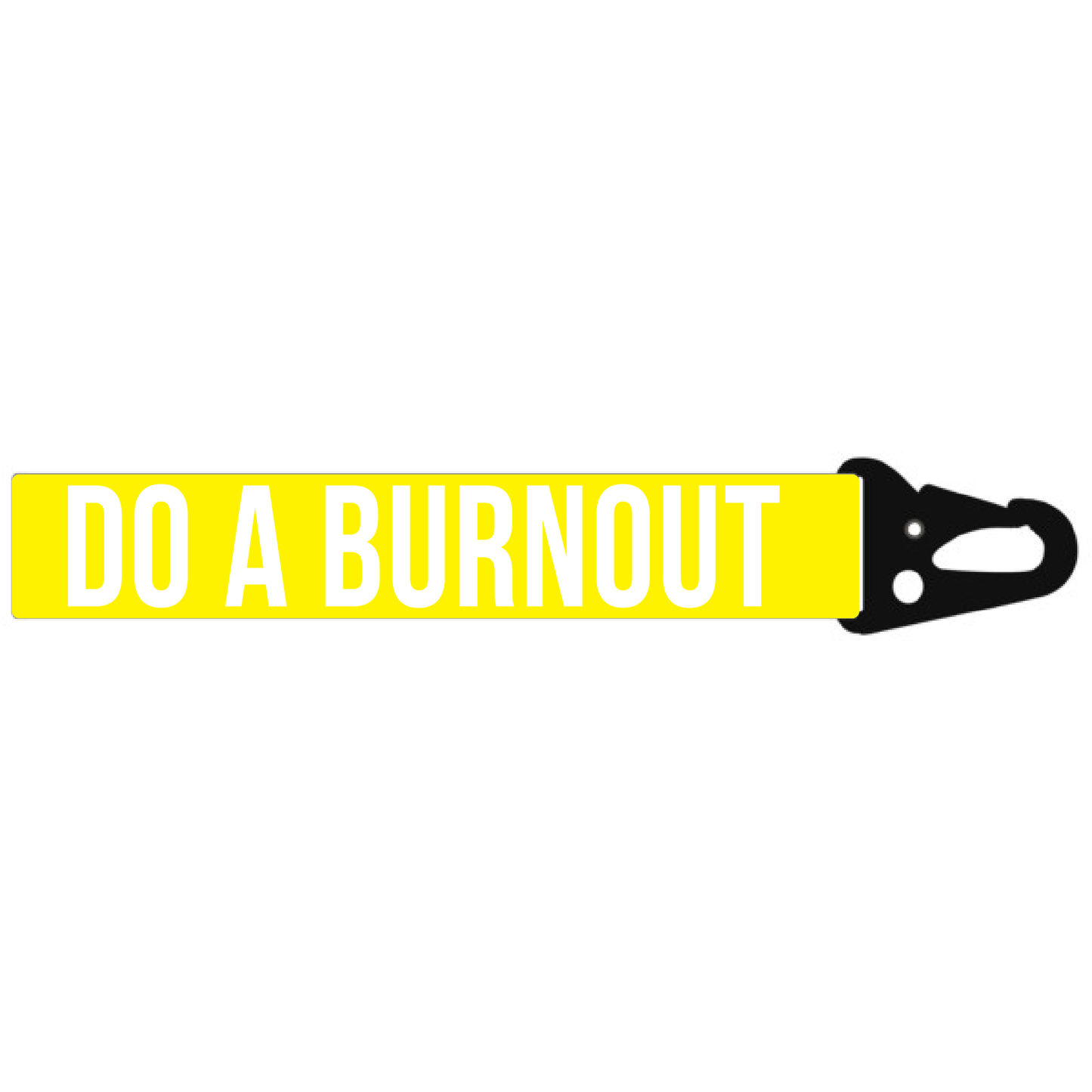 DO A BURNOUT MINI LANYARD KEYCHAIN