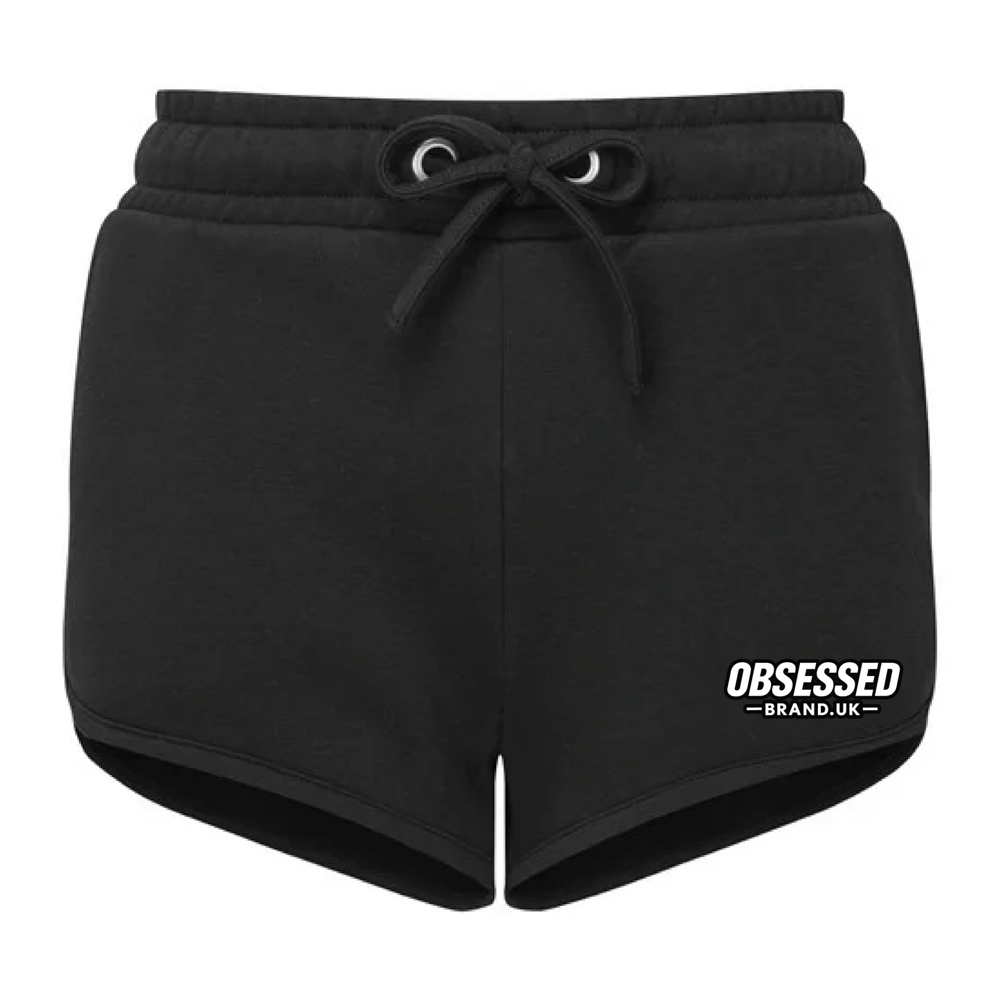 Women’s Embroidered Retro Jogger Shorts
