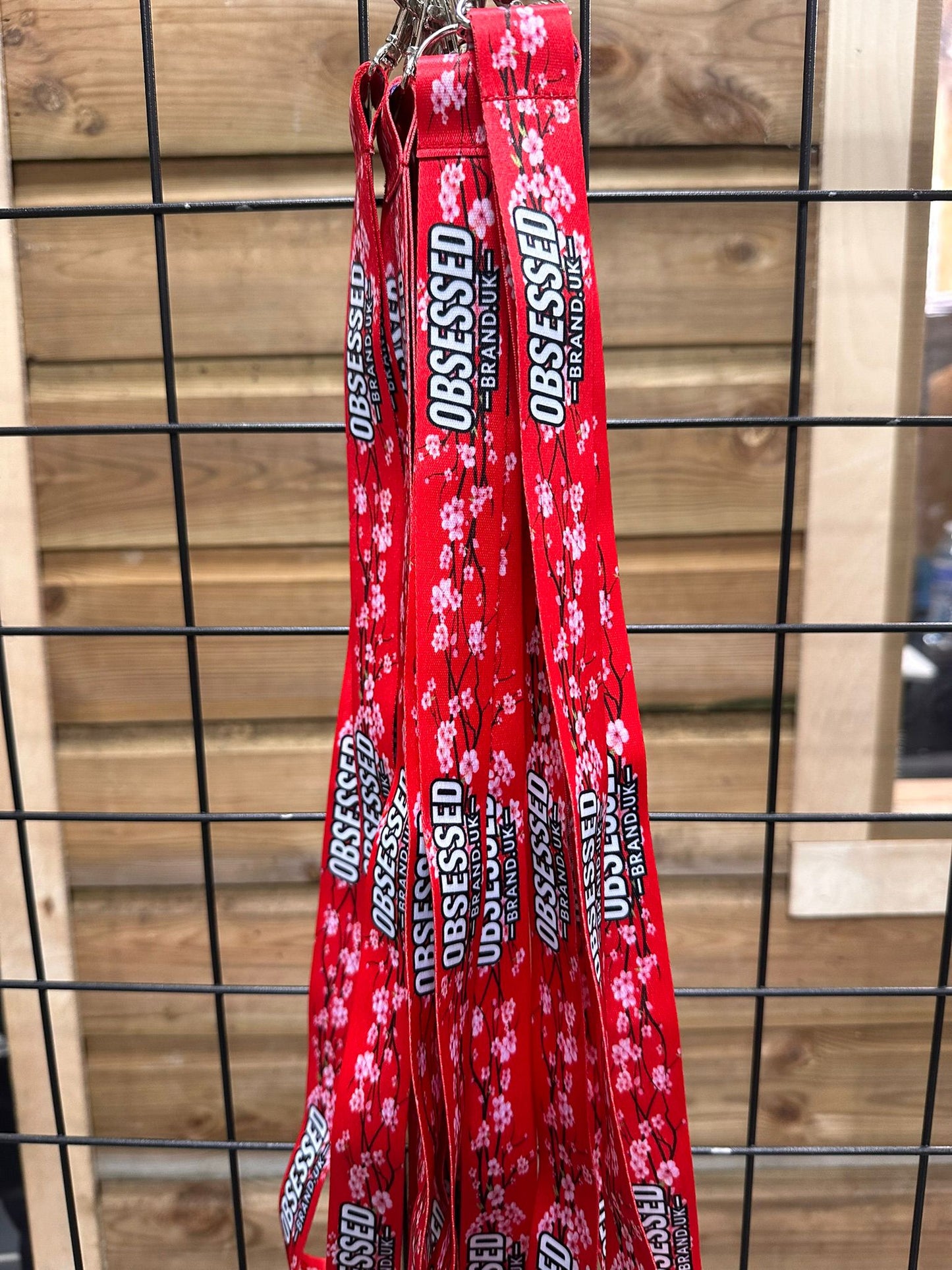 Obsessed Brand Sakura Cherry Blossom Lanyard