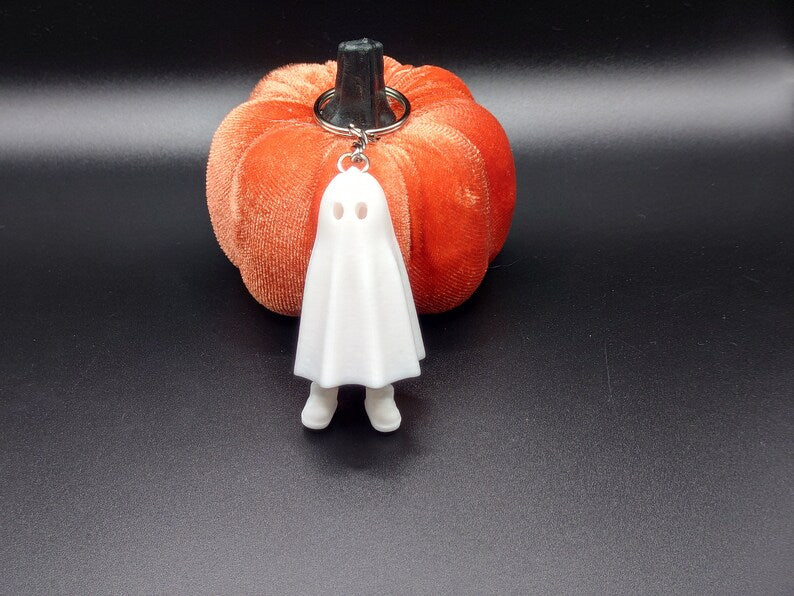 3D PRINTED GHOST KEYRING