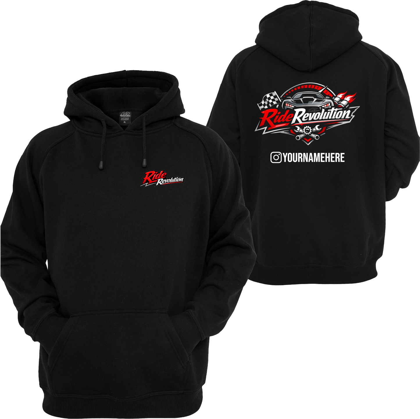 Personalised Ride Revolution Hoodie