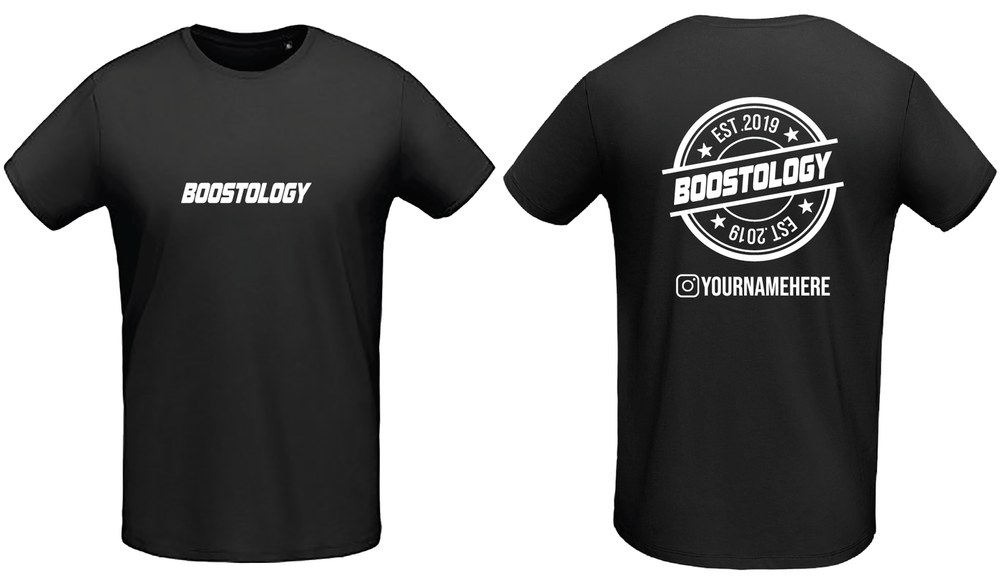 BOOSTOLOGY PERSONALISED T-SHIRT V2