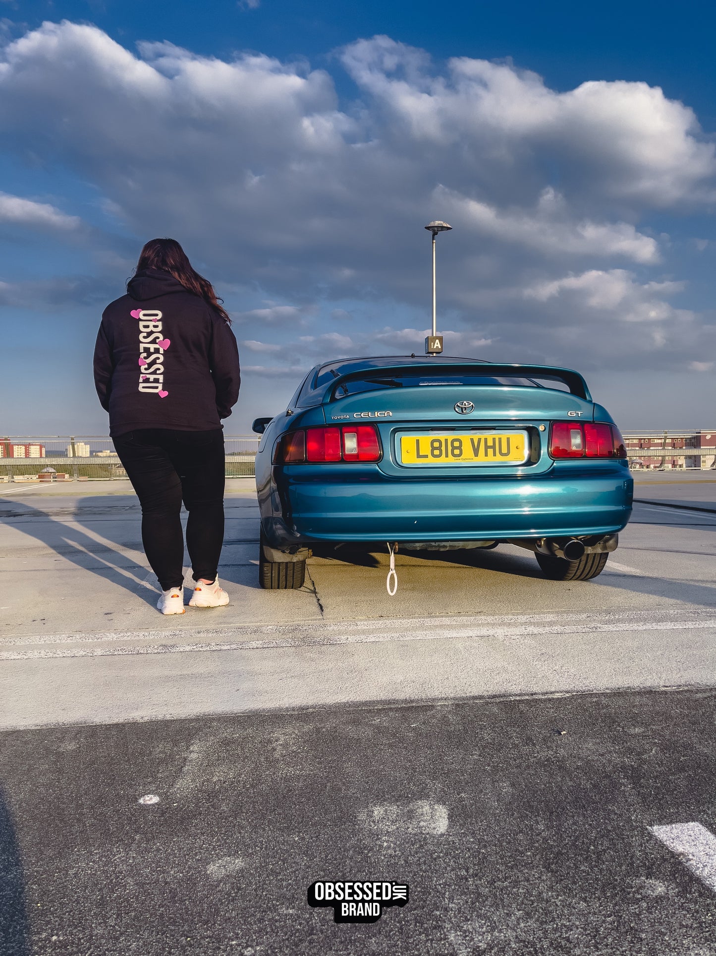 OBSESSED BRAND LOVE HEART HOODIE