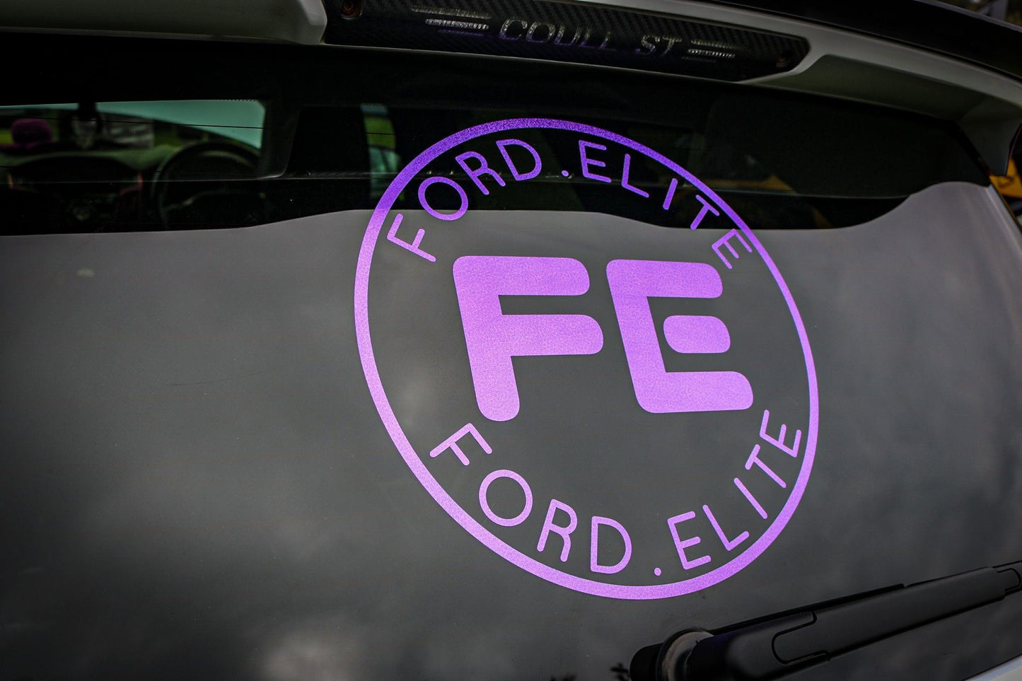 Ford Elite Circle Sticker 285MM