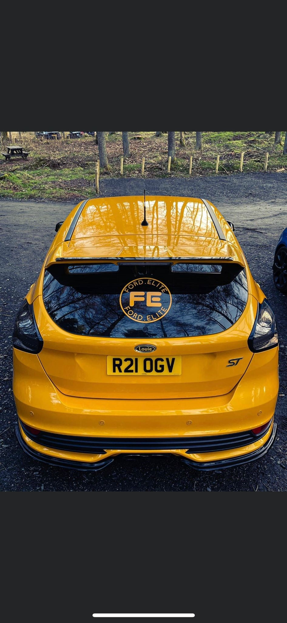 Ford Elite Circle Sticker 285MM