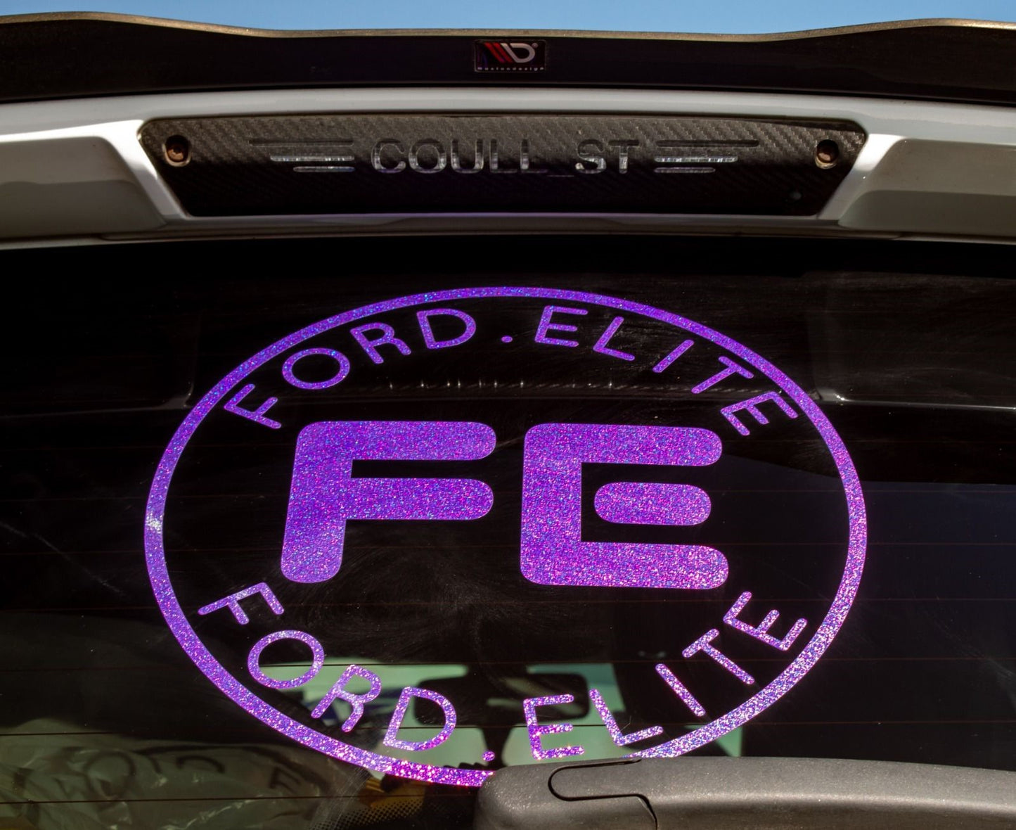 Ford Elite Circle Sticker 285MM