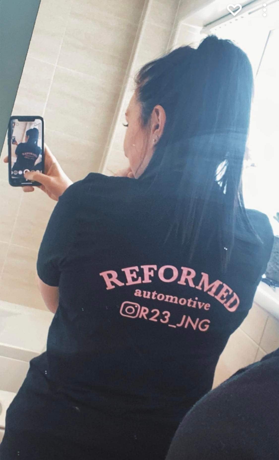 REFORMED AUTOMOTIVE PERSONALISED T-SHIRT