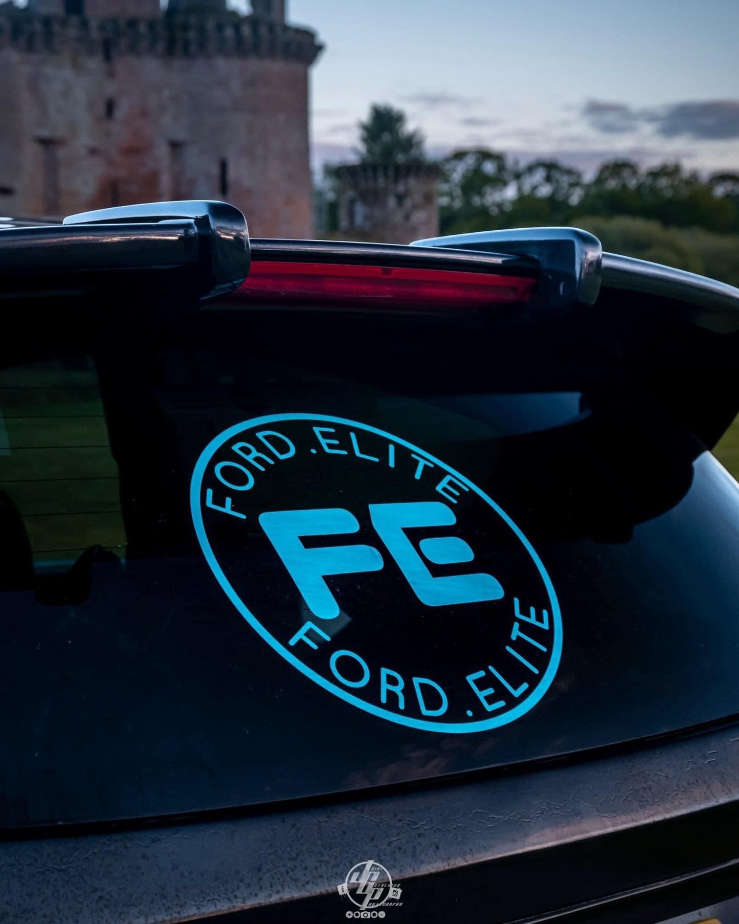 Ford Elite Circle Sticker 285MM