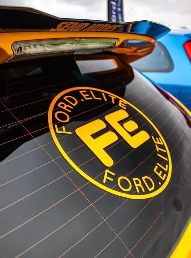 Ford Elite Circle Sticker 285MM