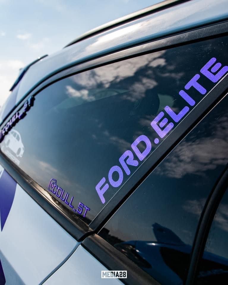 250mm Medium Ford Elite Sticker