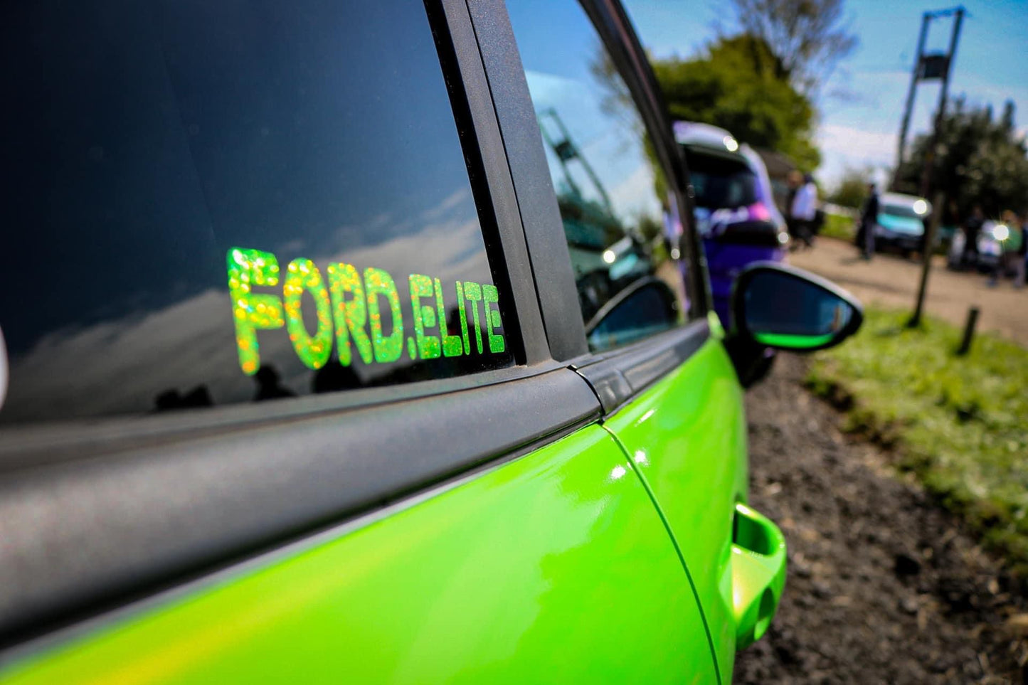 150mm Small Ford Elite Sticker