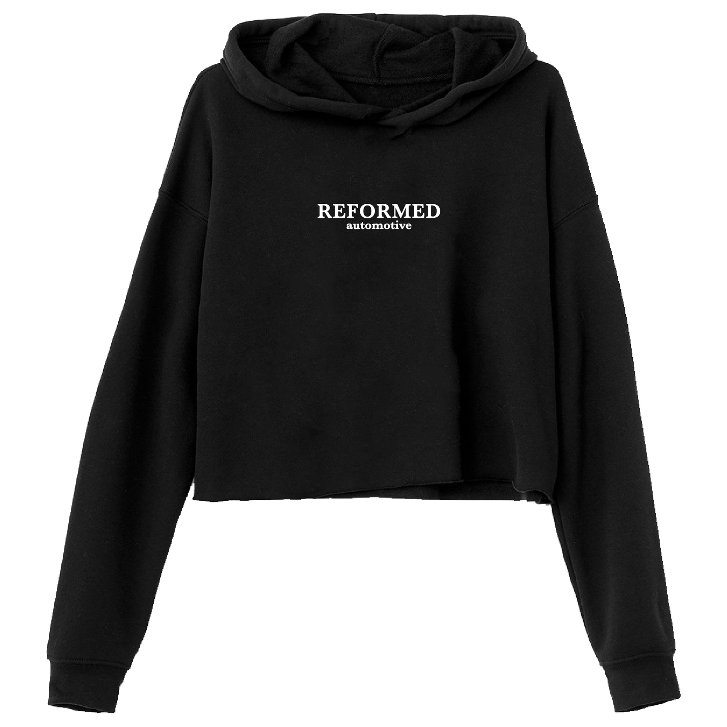 REFORMED AUTOMOTIVE CROP HOODIE