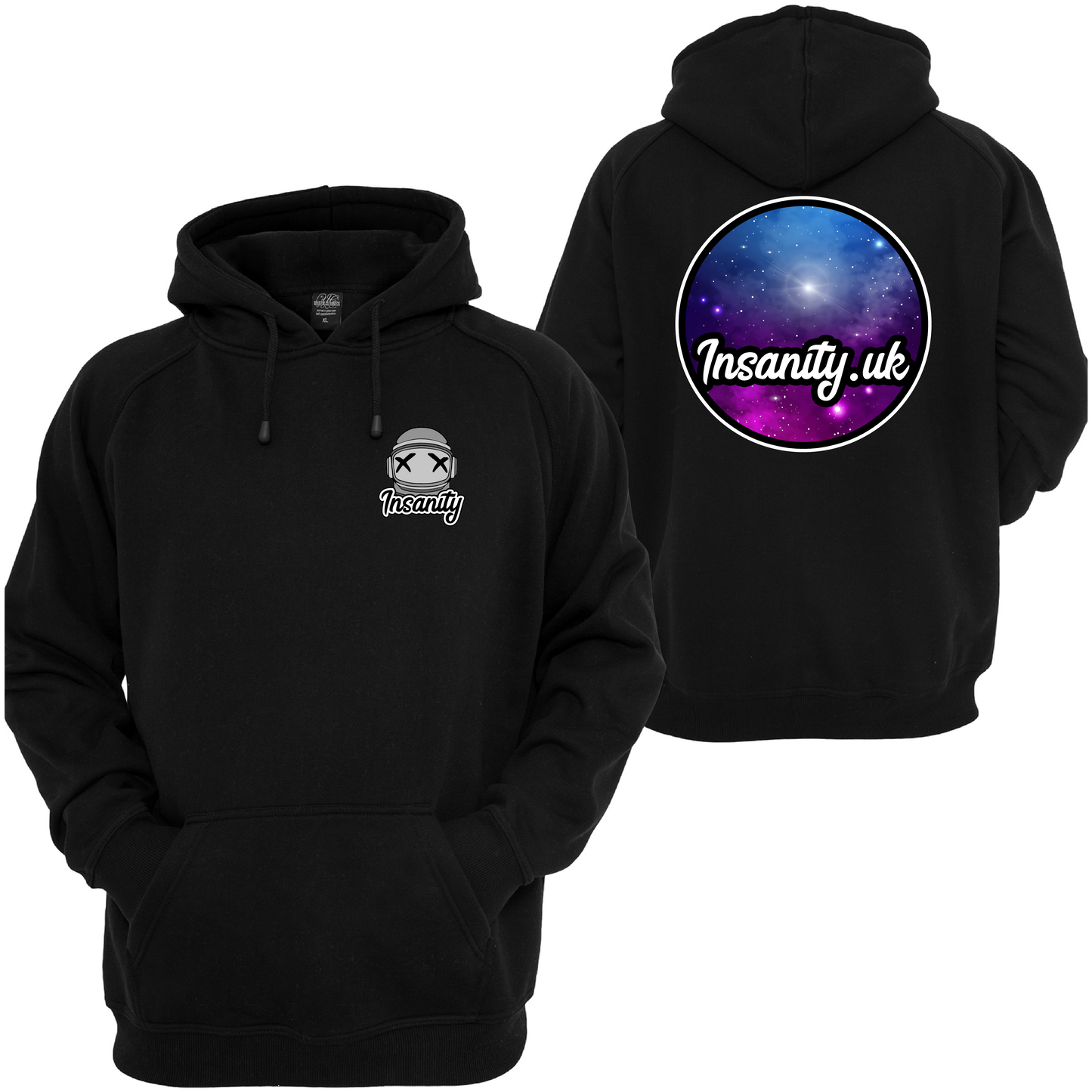INSANITY SPACE MAN GALAXY HOODIE