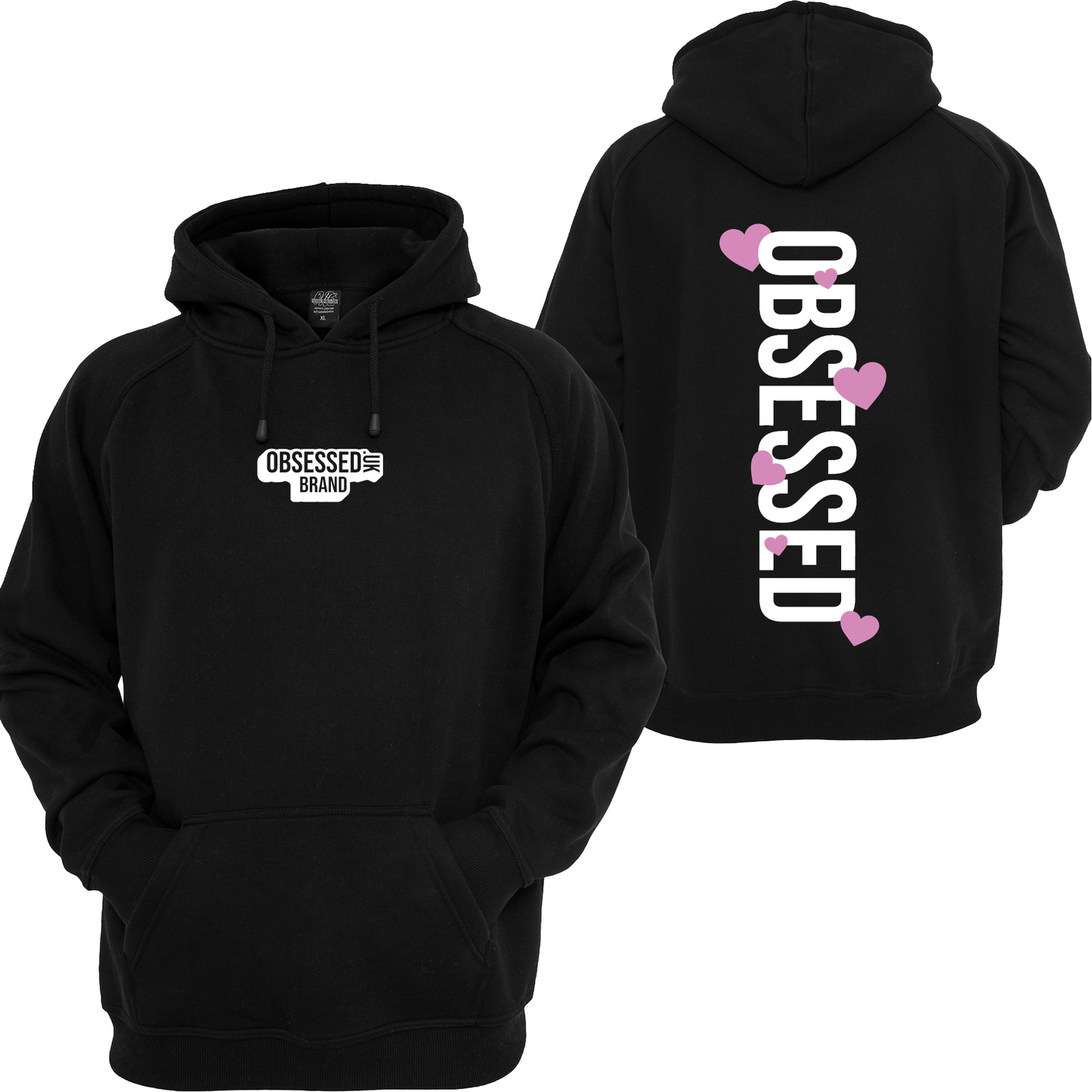 OBSESSED BRAND LOVE HEART HOODIE
