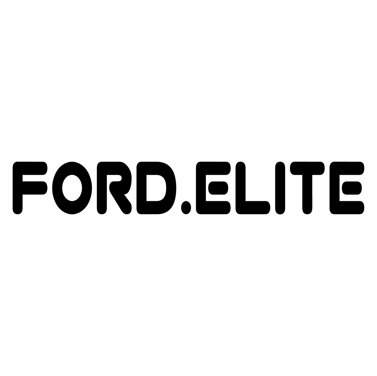 550mm Large Ford Elite Sticker