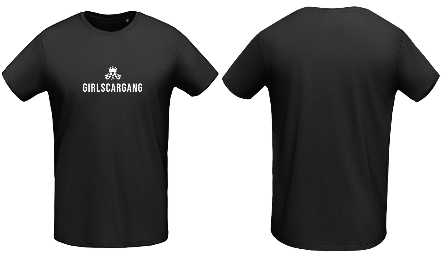 GIRLSCARGANG FRONT LOGO TEE