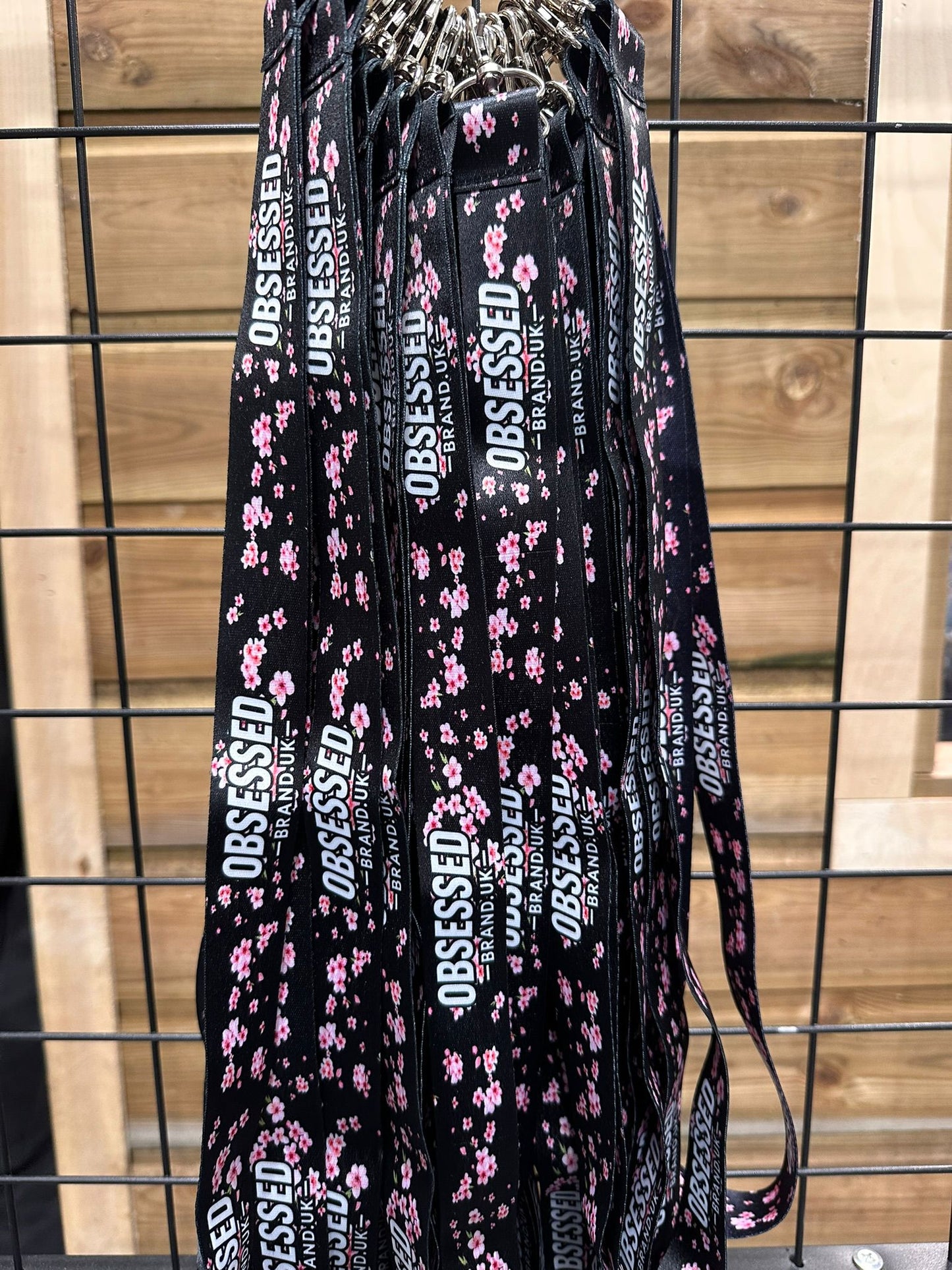 Obsessed Brand Sakura Cherry Blossom Lanyard