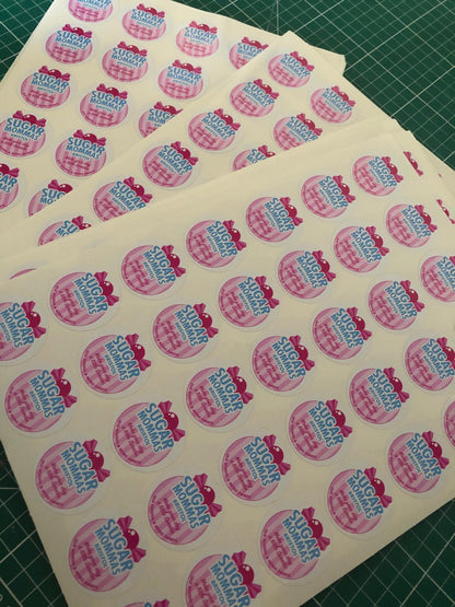 CUSTOM SHAPE PRINTED STICKERS