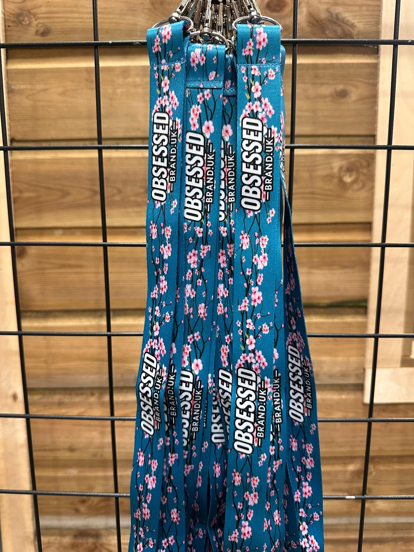 Obsessed Brand Sakura Cherry Blossom Lanyard