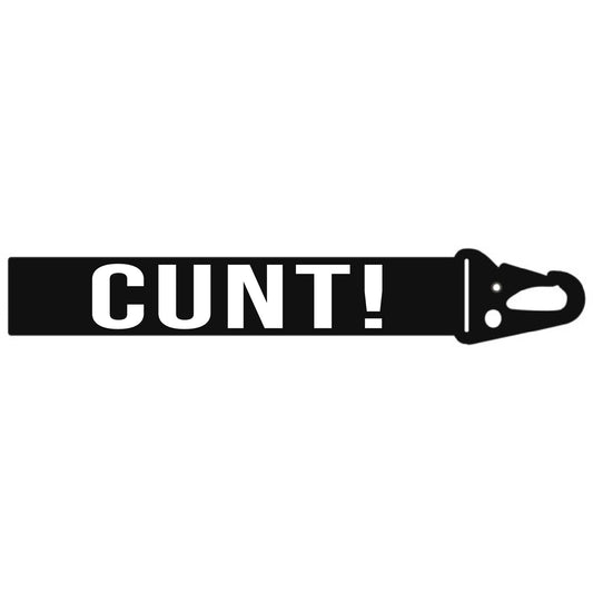 CUNT MINI LANYARD KEYCHAIN