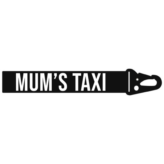 MUM'S TAXI MINI LANYARD KEYCHAIN