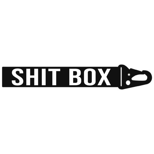 SHIT BOX MINI LANYARD KEYCHAIN