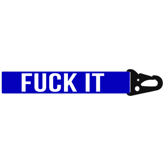 FUCK IT MINI LANYARD KEYCHAIN