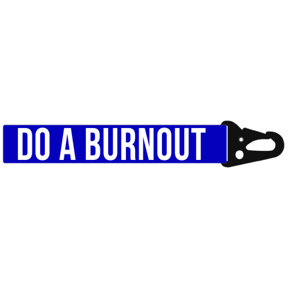 DO A BURNOUT MINI LANYARD KEYCHAIN
