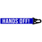 HANDS OFF! MINI LANYARD KEYCHAIN