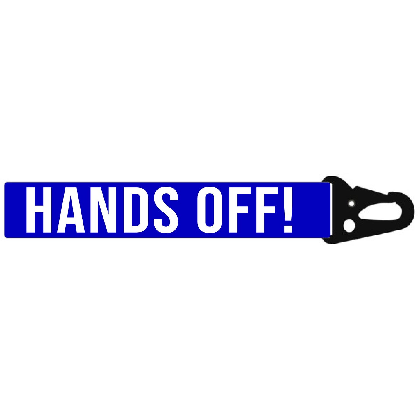 HANDS OFF! MINI LANYARD KEYCHAIN