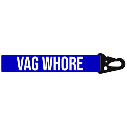 VAG WHORE MINI LANYARD KEYCHAIN