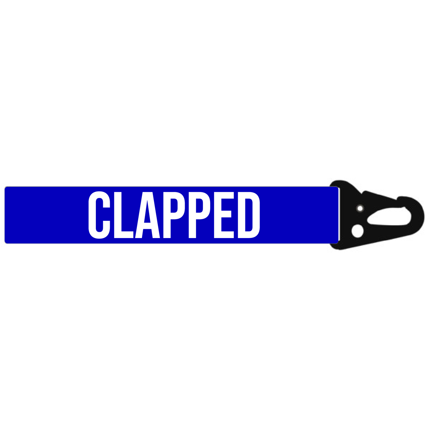 CLAPPED MINI LANYARD KEYCHAIN