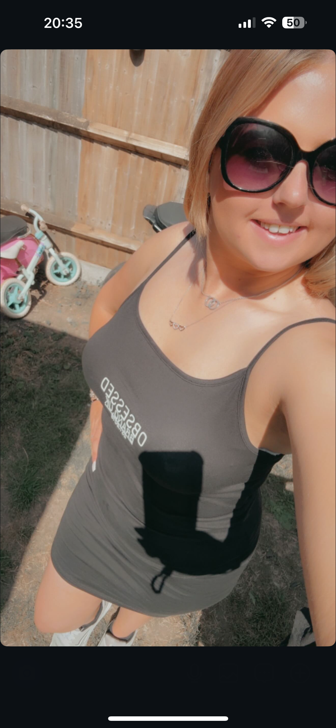 OBSESSED BRAND WOMAN'S SLIM DRESS