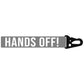 HANDS OFF! MINI LANYARD KEYCHAIN