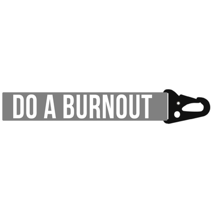 DO A BURNOUT MINI LANYARD KEYCHAIN